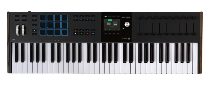 MIDI клавиатура ARTURIA KEYLAB 61 MK3 BLACK PIGMENTS