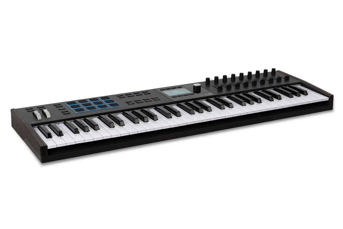 MIDI клавиатура ARTURIA KEYLAB 61 MK3 BLACK PIGMENTS