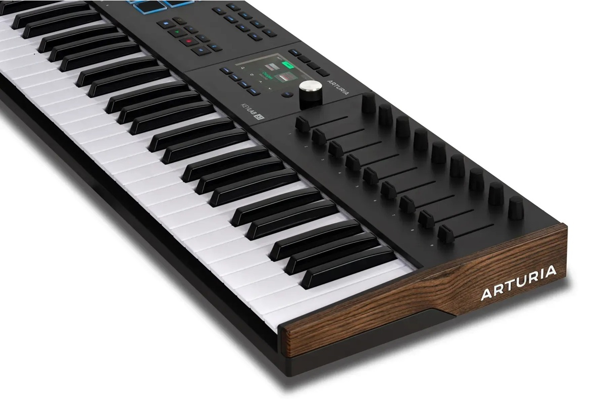 MIDI клавиатура ARTURIA KEYLAB 61 MK3 BLACK PIGMENTS