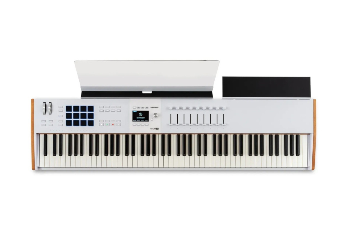 MIDI клавиатура ARTURIA KEYLAB 88 MK3 WHITE V COLLECTION X