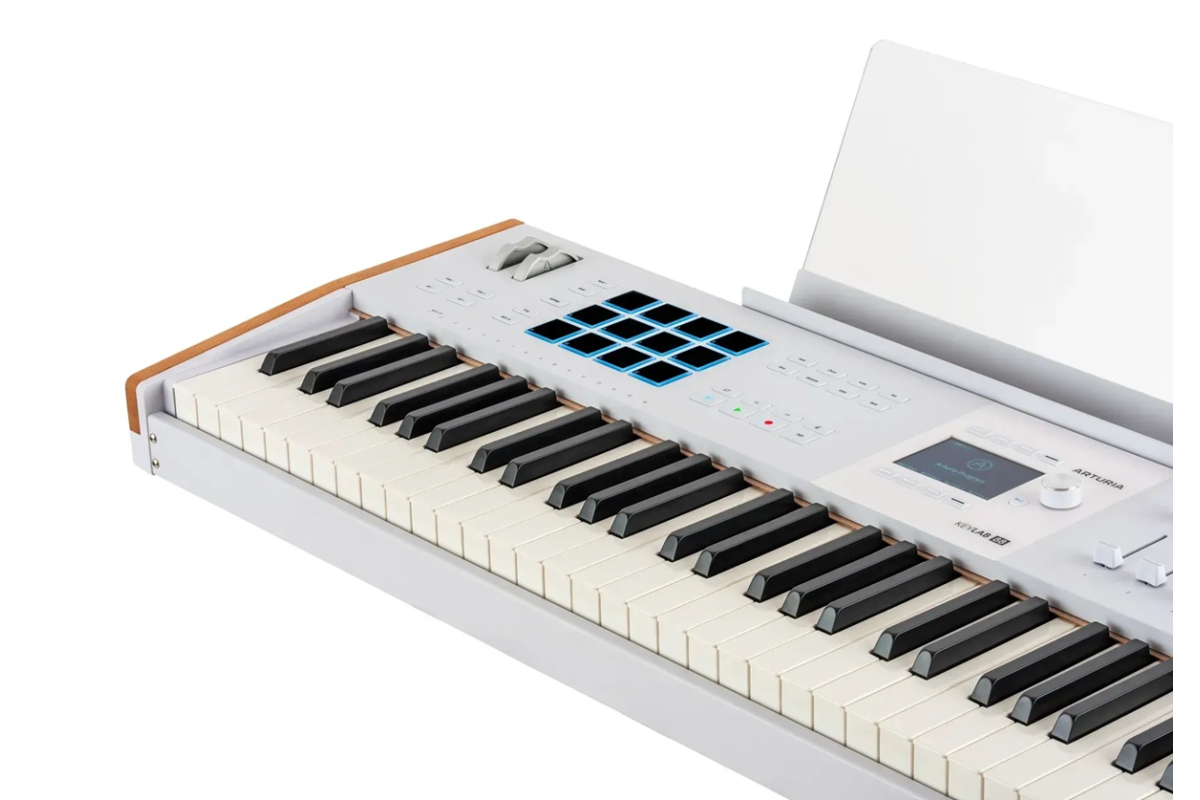 MIDI клавиатура ARTURIA KEYLAB 88 MK3 WHITE V COLLECTION X