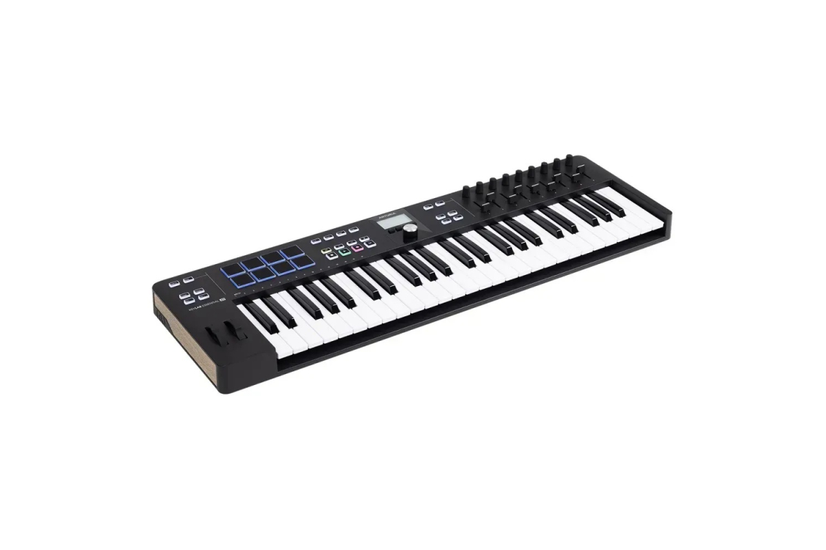MIDI клавиатура ARTURIA KEYLAB ESSENTIAL 49 MK3 BLACK PIGMENTS