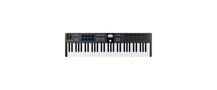 MIDI клавиатура ARTURIA KEYLAB ESSENTIAL 61 MK3 BLACK PIGMENTS