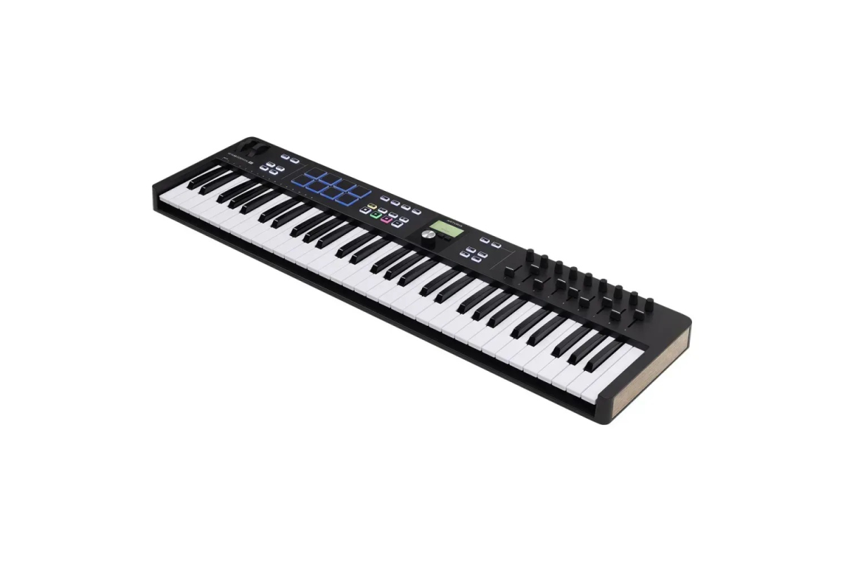 MIDI клавиатура ARTURIA KEYLAB ESSENTIAL 61 MK3 BLACK PIGMENTS
