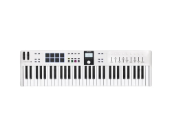 MIDI клавиатура ARTURIA KEYLAB ESSENTIAL 61 MK3 WHITE PIGMENTS
