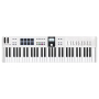 MIDI клавиатура ARTURIA KEYLAB ESSENTIAL 61 MK3 WHITE PIGMENTS