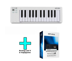 MIDI клавиатура ARTURIA MICROLAB MK3 WHITE ANALOG LAB MIDI клавиатура ARTURIA MICROLAB MK3 WHITE ANALOG LAB