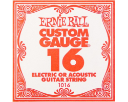 Струна для электрогитары ERNIE BALL 1016 Струна для электрогитары ERNIE BALL 1016