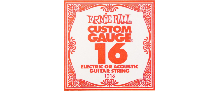 Струна для электрогитары ERNIE BALL 1016