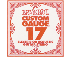 Струна для электрогитары ERNIE BALL 1017 Струна для электрогитары ERNIE BALL 1017