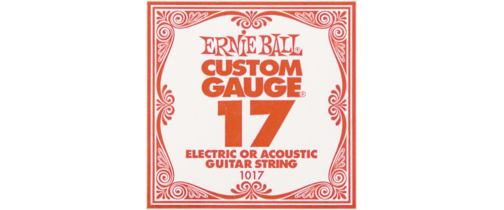 Струна для электрогитары ERNIE BALL 1017
