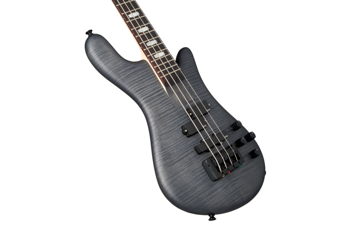 Бас-гітара SPECTOR EURO 4 LX BOLT-ON TRANSPARENT BLACK SATIN MATTE