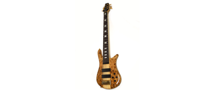 Бас-гітара SPECTOR EURO 6 LX POPLAR BURL GLOSS EMG 