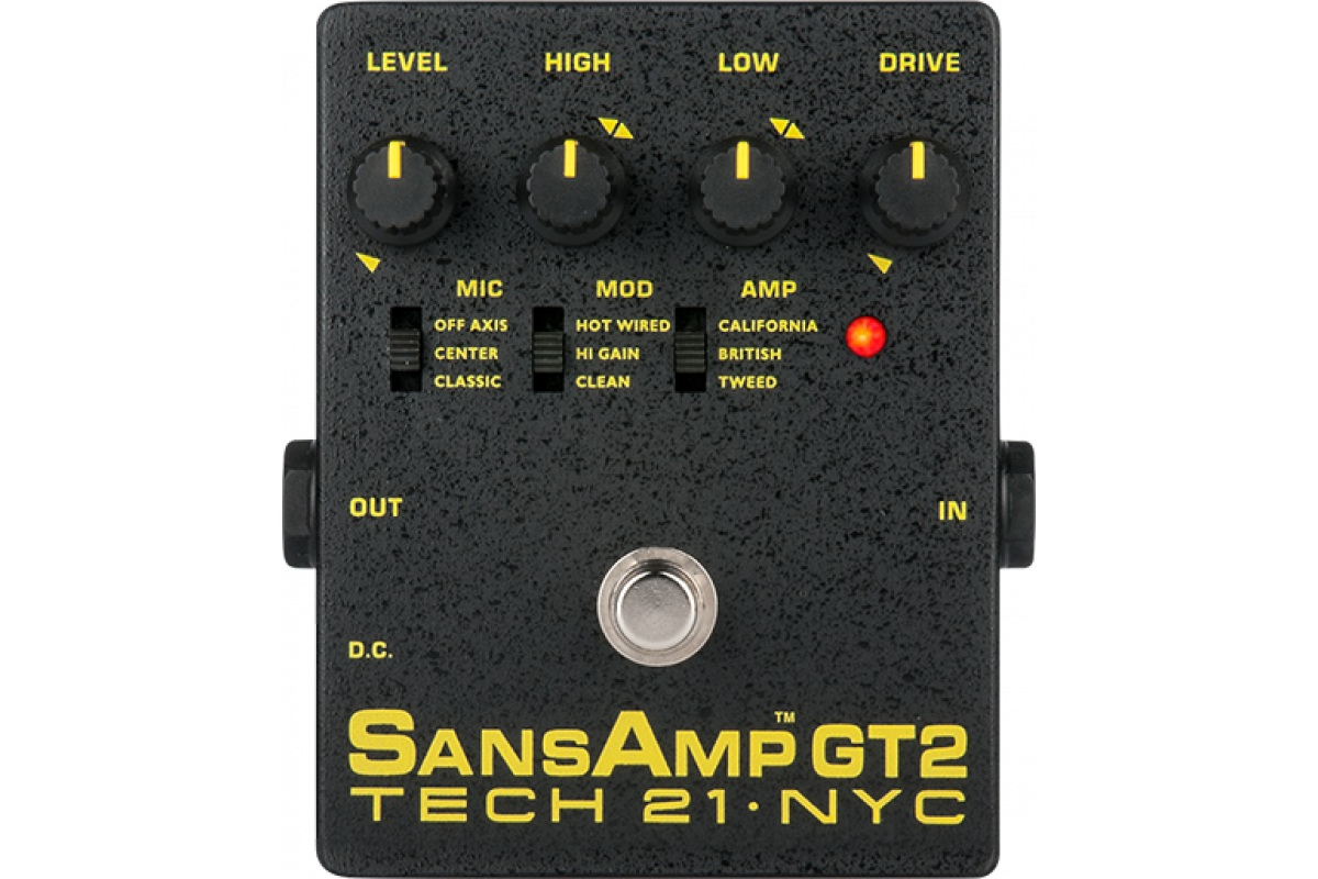 Педаль ефектів TECH 21 SANSAMP GT2