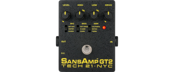 Педаль ефектів TECH 21 SANSAMP GT2