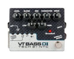 Педаль ефектів TECH 21 SANSAMP VT BASS DI Педаль ефектів TECH 21 SANSAMP VT BASS DI