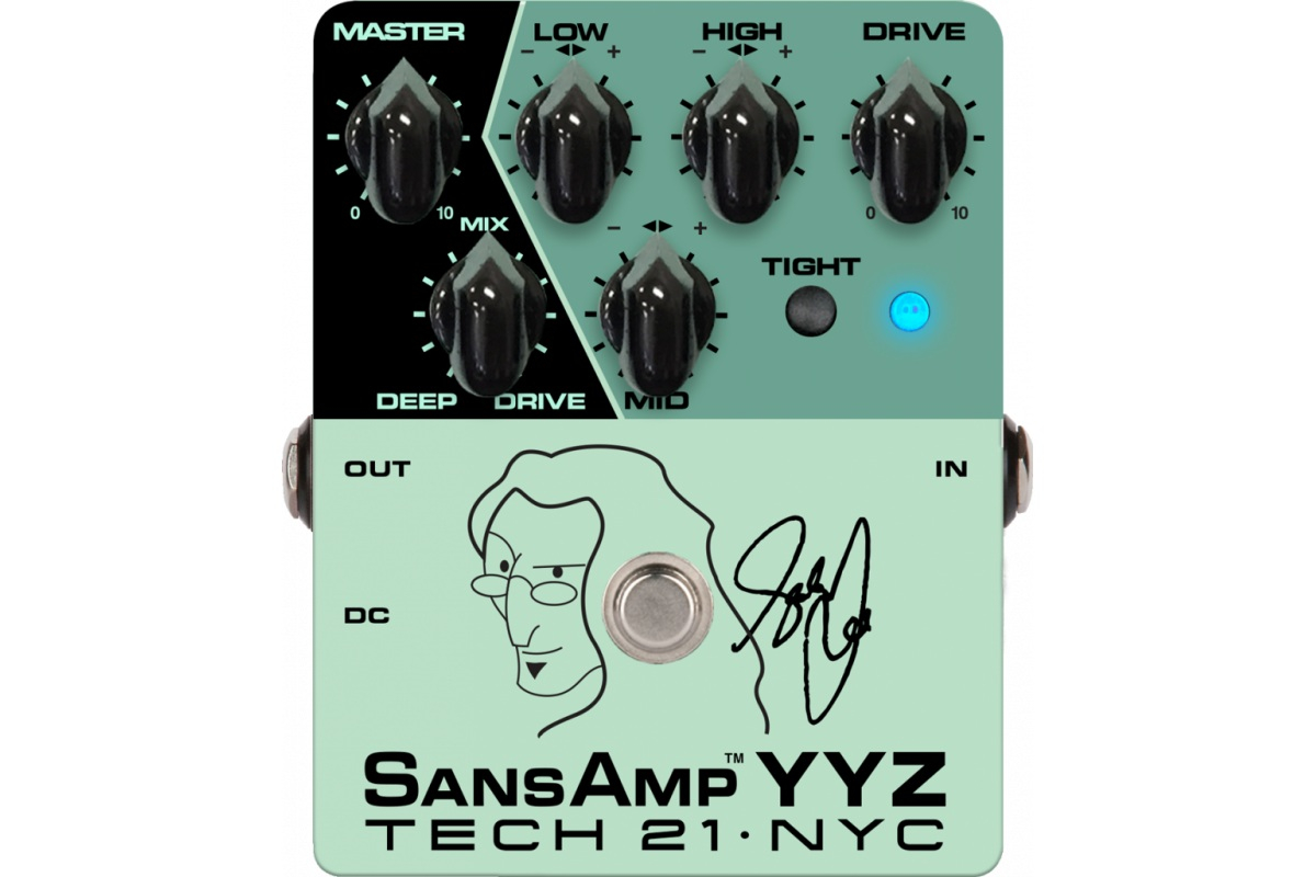 Педаль ефектів TECH 21 GEDDY LEE YYZ SIGNATURE SANSAMP