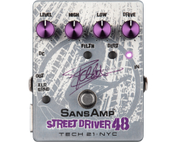 Педаль ефектів TECH 21 FRANK BELLO STREET DRIVER 48 Педаль ефектів TECH 21 FRANK BELLO STREET DRIVER 48