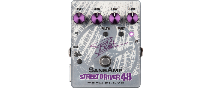 Педаль ефектів TECH 21 FRANK BELLO STREET DRIVER 48