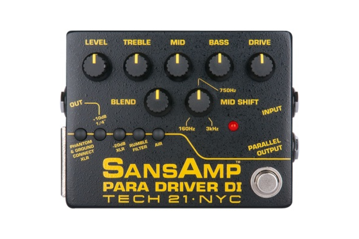 Педаль ефектів TECH 21 PARA DRIVER DI VERSION 2