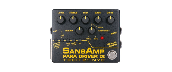 Педаль ефектів TECH 21 PARA DRIVER DI VERSION 2