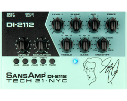 Педаль ефектів TECH 21 SANSAMP GEDDY LEE DI-2112 SIGNATURE Педаль ефектів TECH 21 SANSAMP GEDDY LEE DI-2112 SIGNATURE