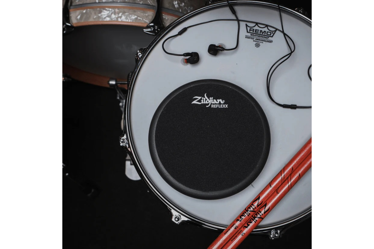 Пэд тренировочный ZILDJIAN REFLEXX WORKOUT PAD 6" BLACK