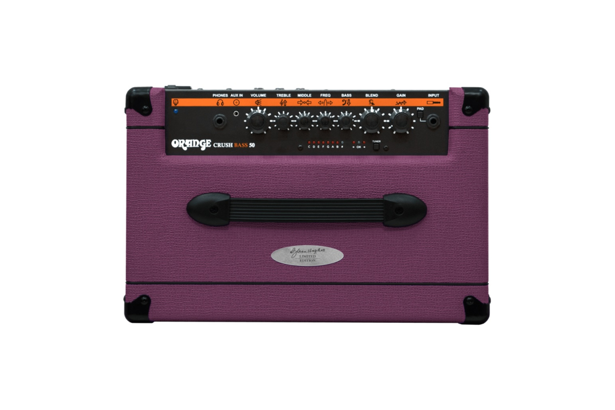 Гитарный комбоусилитель ORANGE CRUSH BASS 50 LTD GLENN HUGHES PURPLE