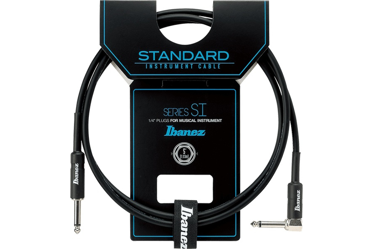 Кабель инструментальный IBANEZ SI5L INSTRUMENT CABLE ANGLED 1.5M