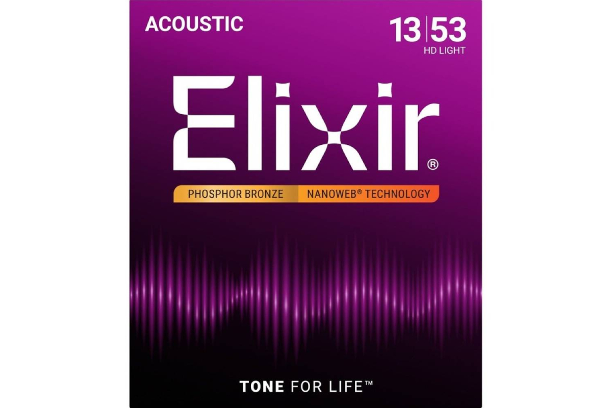 Струны для акустических гитар ELIXIR PB NW HDL