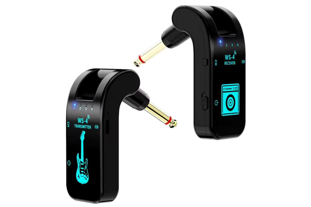 Гітарна радіосистема AVZHEZH WS4 Black 2.4GHz