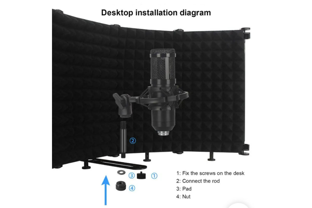 Поп-фільтр AVZHEZH AMF3