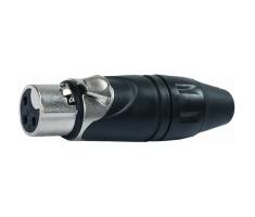 Коннектор XLR 3-pin female (мама) QUIK LOK NC/504 AF