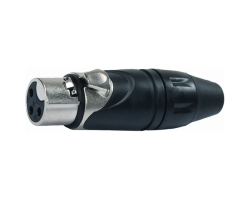 Коннектор XLR 3-pin female (мама) QUIK LOK NC/504 AF