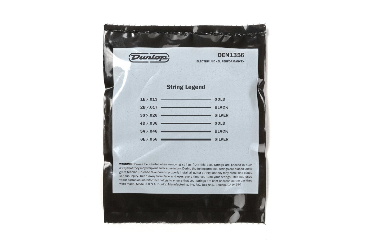 Струны для электрогитар DUNLOP DEN1356 Nickel Wound