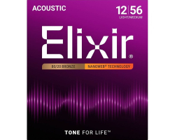 Струни для акустичних гітар ELIXIR AC NW LM