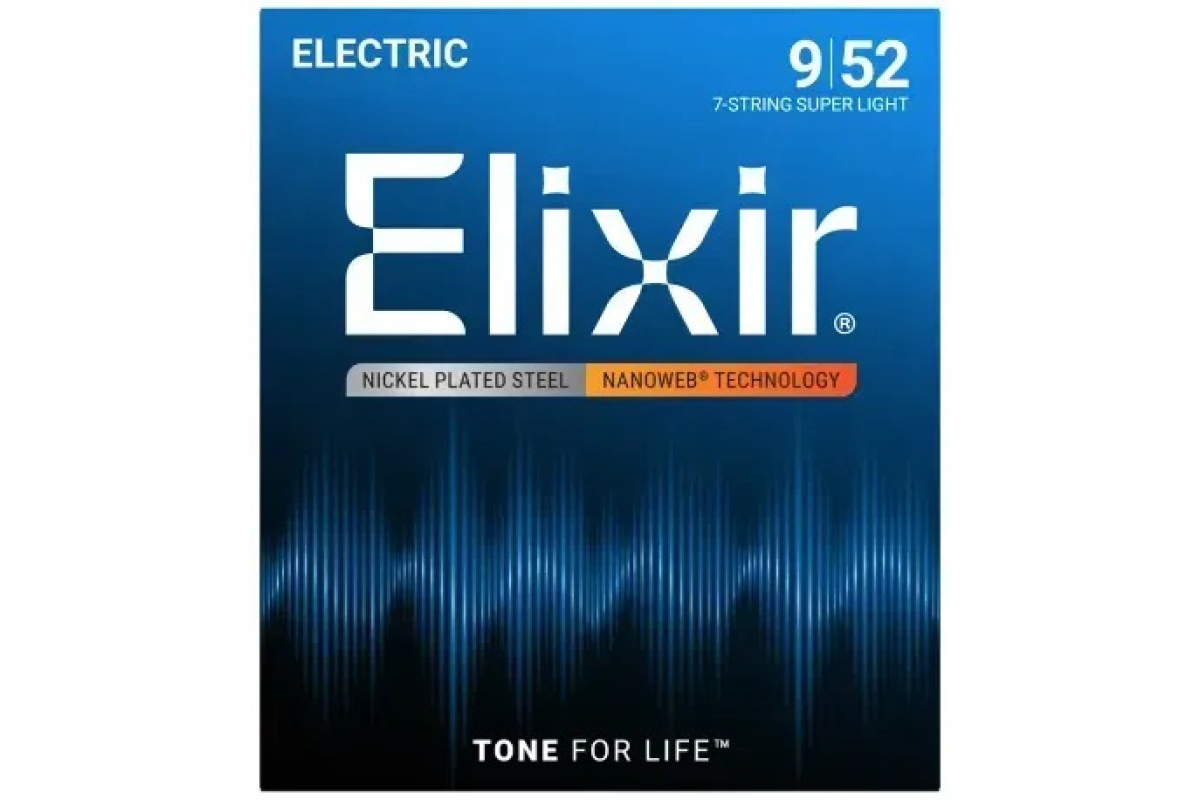 Струни для електрогітар ELIXIR EL NW SL 7