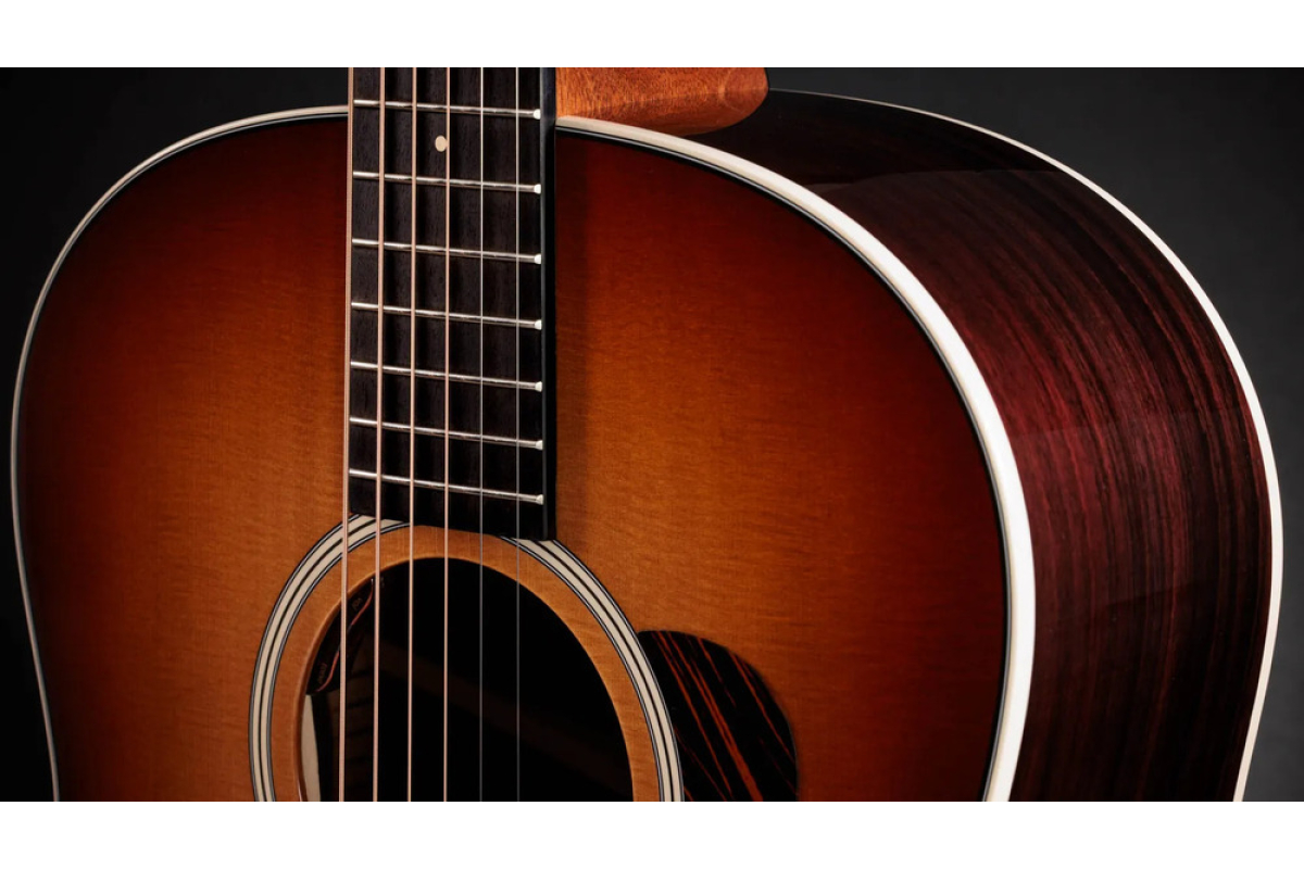Гитара электроакустическая TAYLOR GUITARS Gold Label 717e Sunburst Firestripe Pickguard