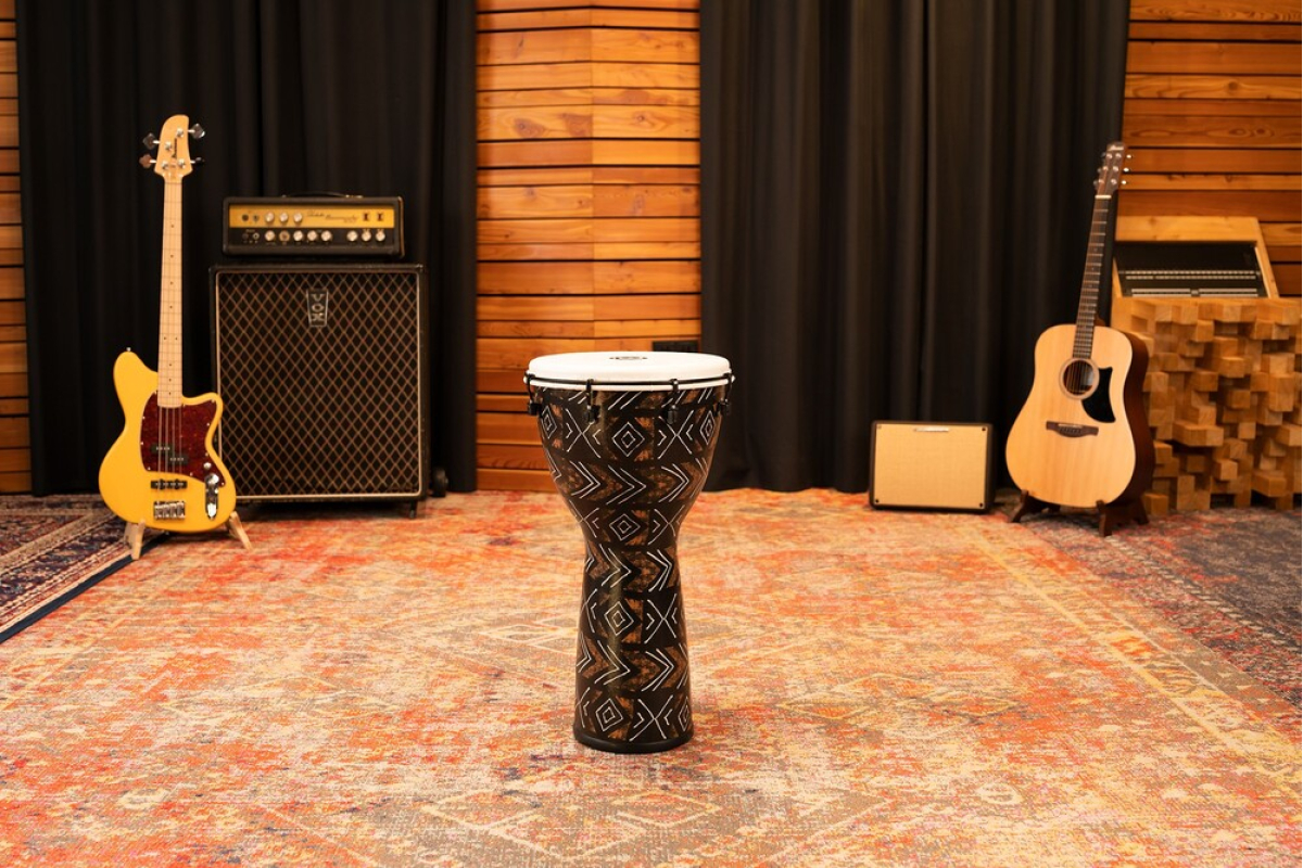 Джембе MEINL Alpine Synthetic ADJ12-KA (12") Kanga Sarong