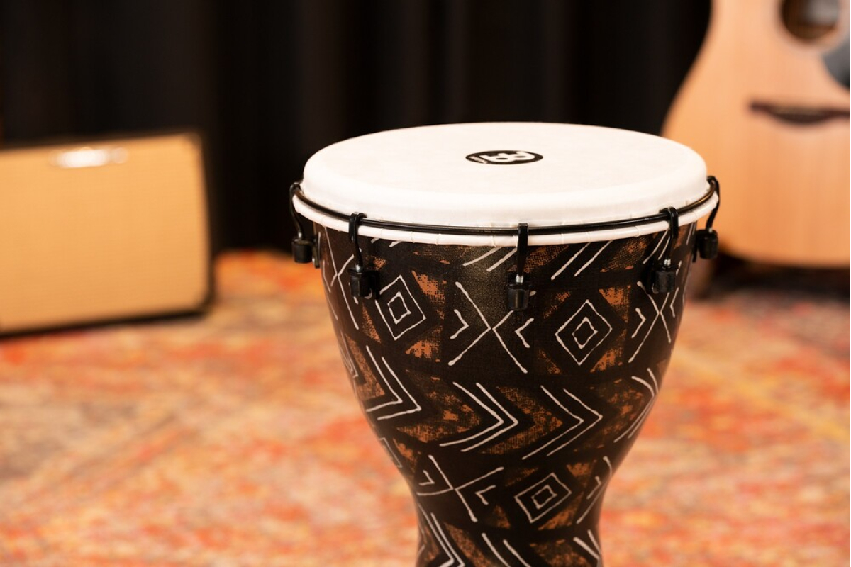 Джембе MEINL Alpine Synthetic ADJ12-KA (12") Kanga Sarong