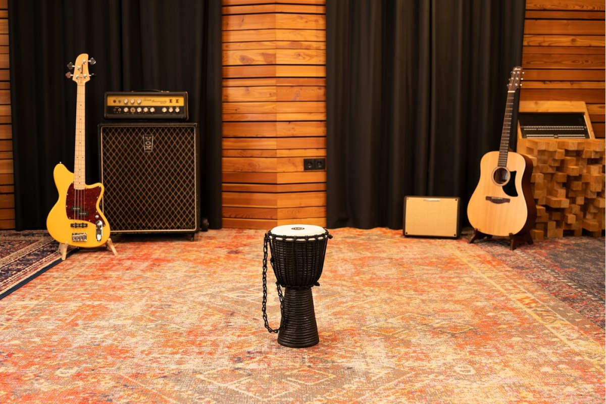 Джембе MEINL Headliner Rope Tuned HDJ3-S (8") Black River