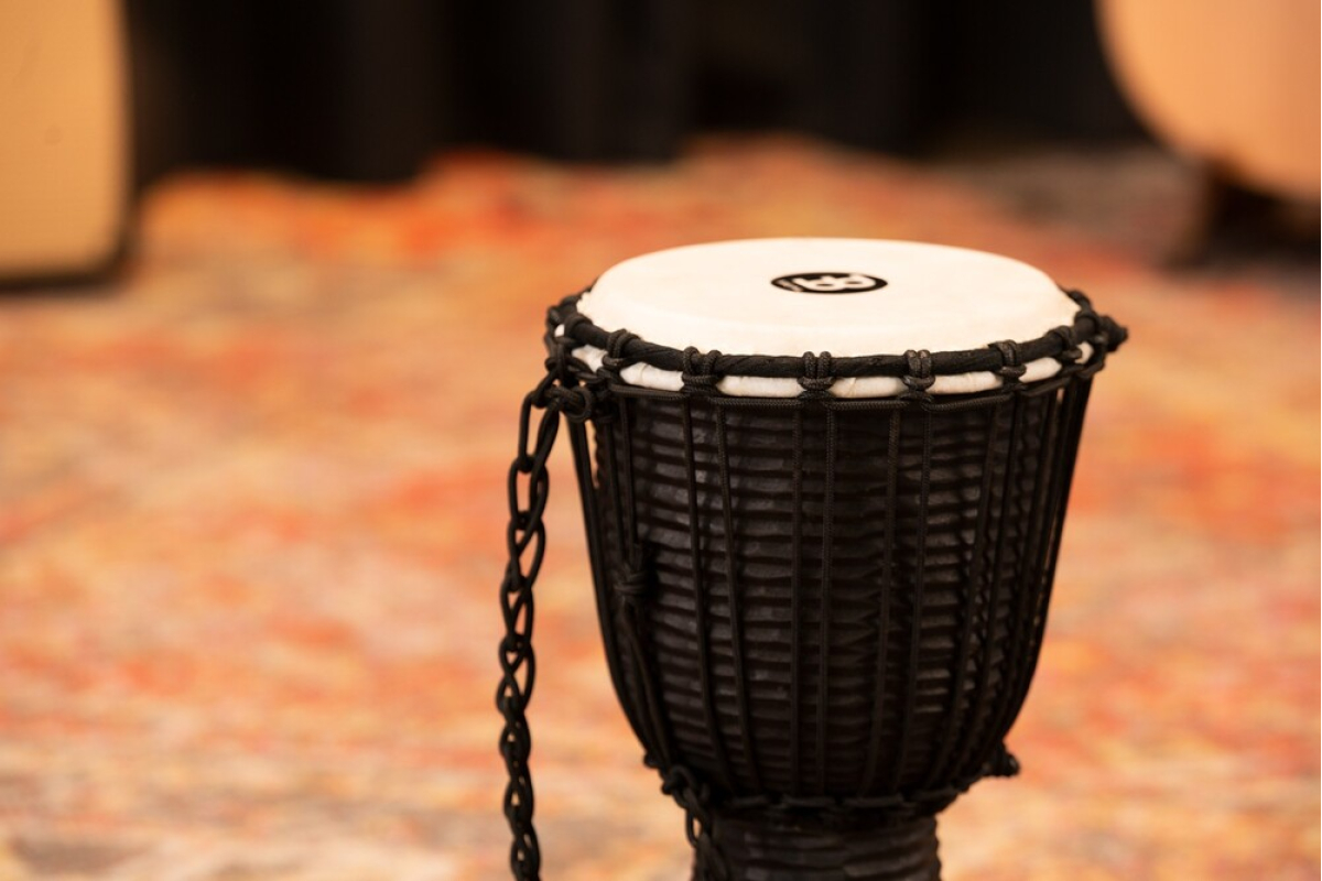 Джембе MEINL Headliner Rope Tuned HDJ3-S (8") Black River