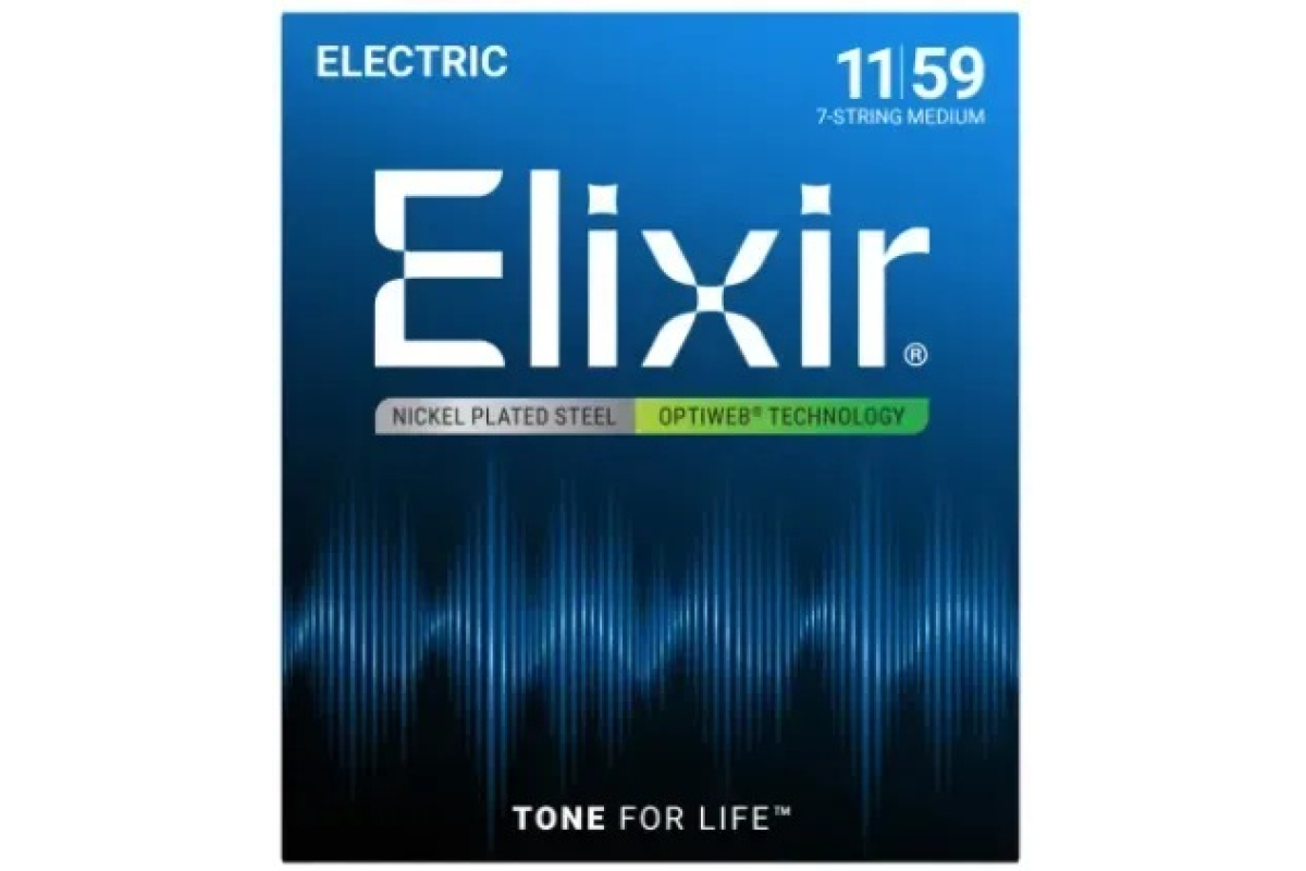 Струни для електрогітар ELIXIR EL OW 7 M