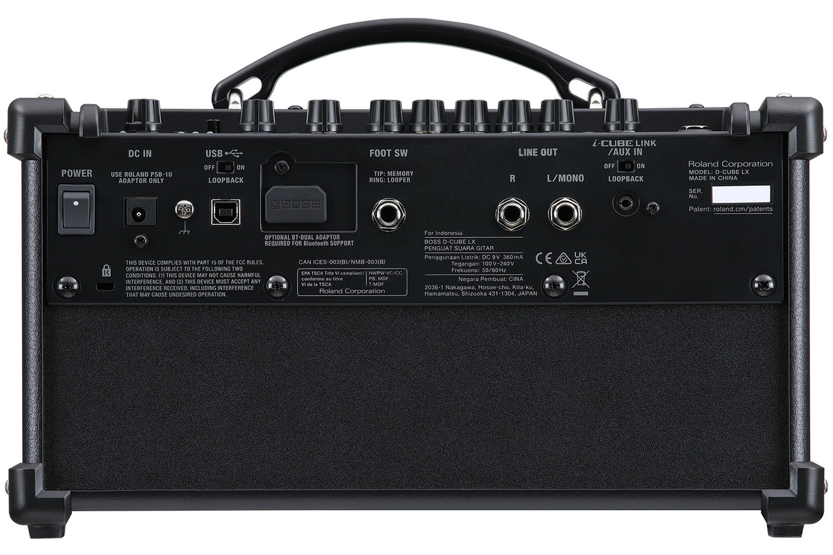Гитарный комбоусилитель BOSS DUAL CUBE LX