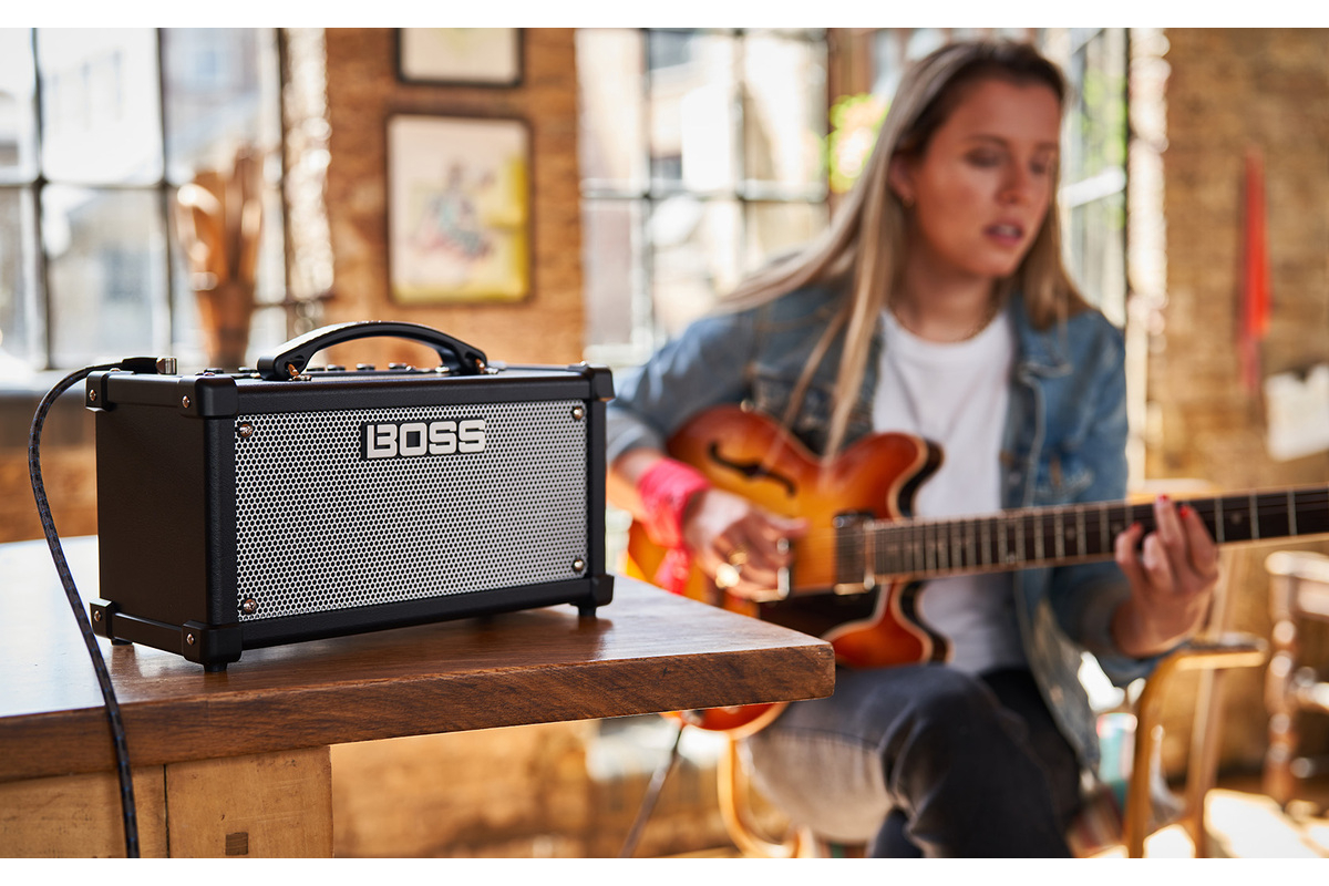 Гитарный комбоусилитель BOSS DUAL CUBE LX