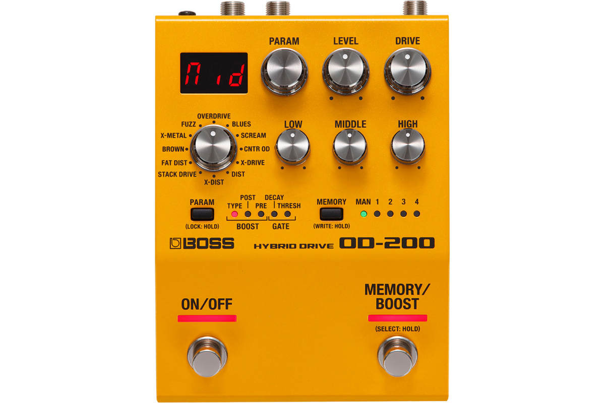 Педаль эффектов BOSS OD200