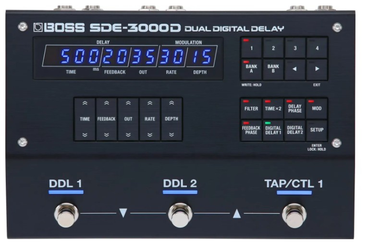 Педаль ефектів BOSS SDE-3000D