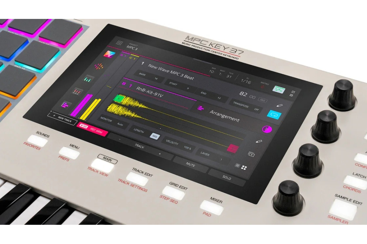 MIDI клавиатура AKAI MPC Key 37 G2