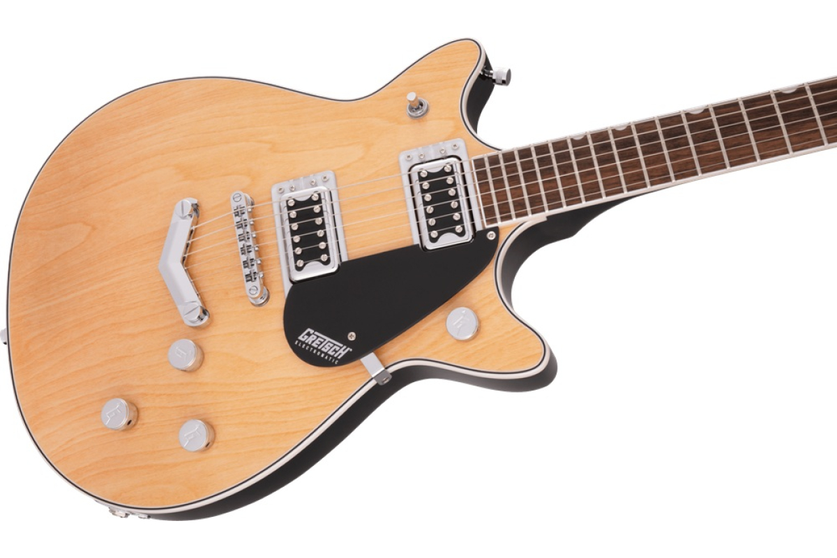 Электрогитара GRETSCH G5222 ELECTROMATIC DOUBLE JET BT WITH V-STOPTAIL AGED NATURAL