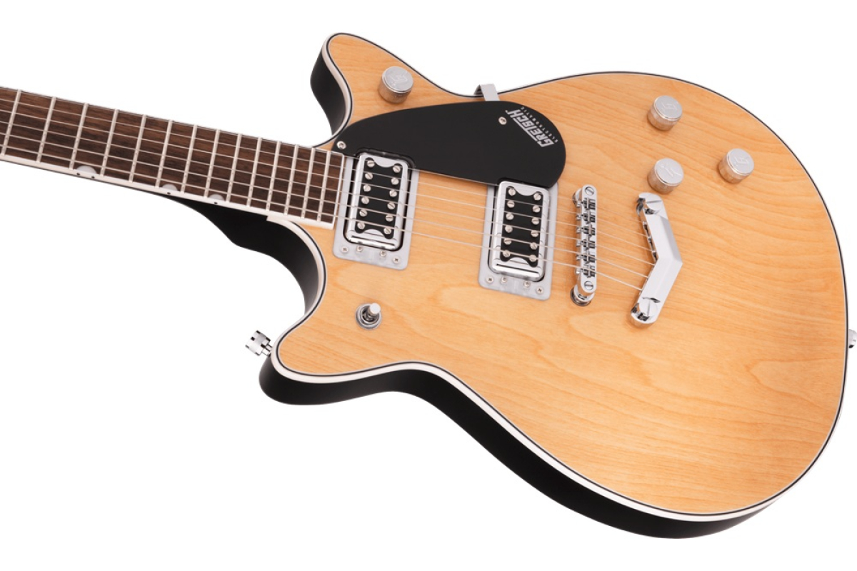 Электрогитара GRETSCH G5222 ELECTROMATIC DOUBLE JET BT WITH V-STOPTAIL AGED NATURAL